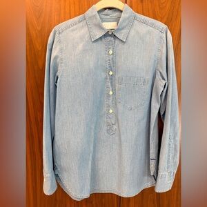 J. Crew Light Blue Denim Shirt